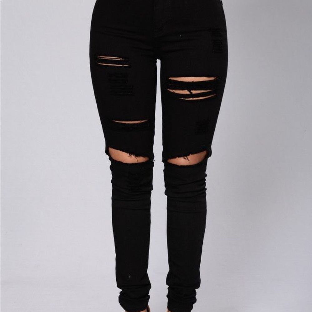 Topshop high waist skinny jeans